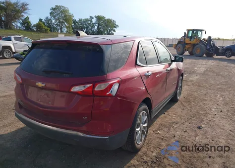 2018 Chevrolet Equinox Lt z USA, uszkodzony, nr VIN 3GNAXJEV9JS571109